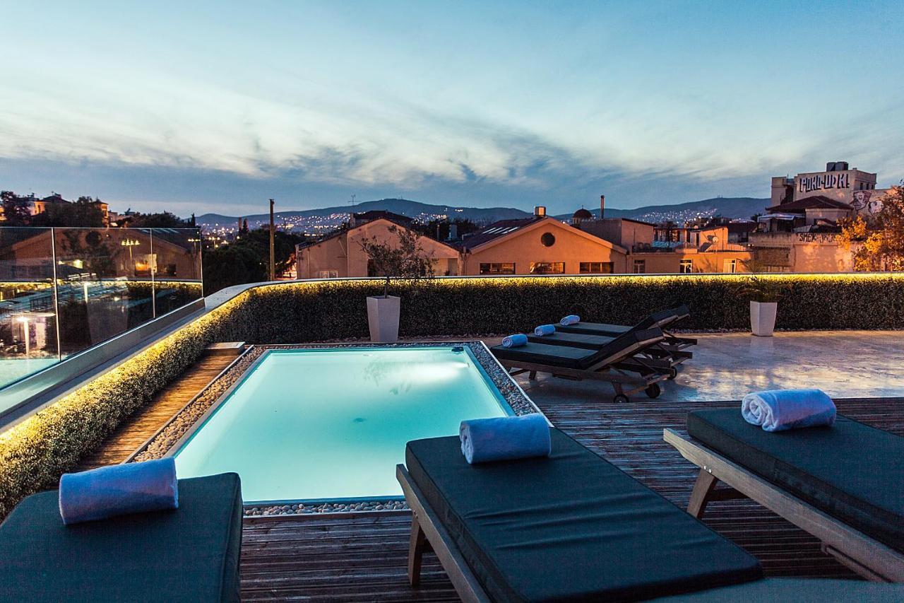 Andromeda Downtown Suites Athen Exterior foto