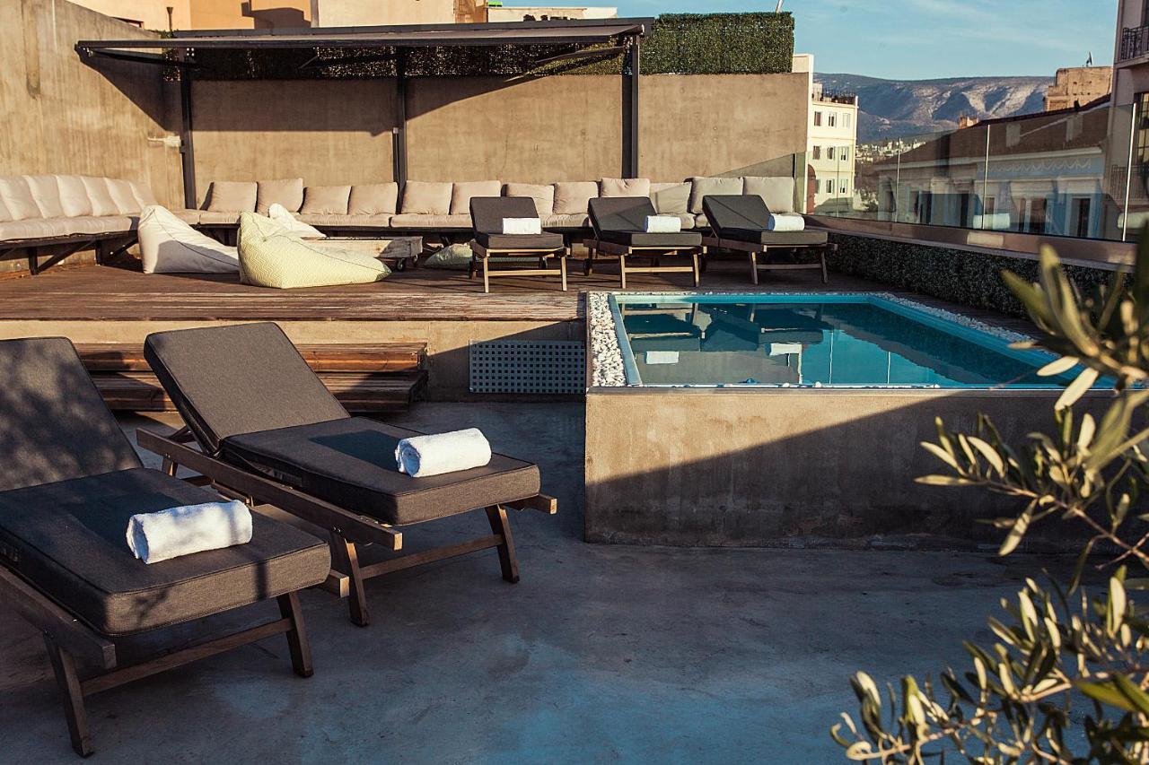 Andromeda Downtown Suites Athen Exterior foto